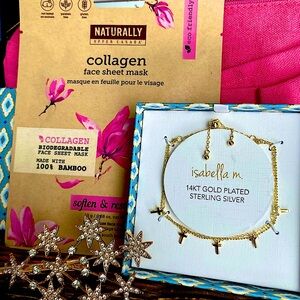Isabella- 14 KT gold bracelet with crosses and always a free gift!!🎁